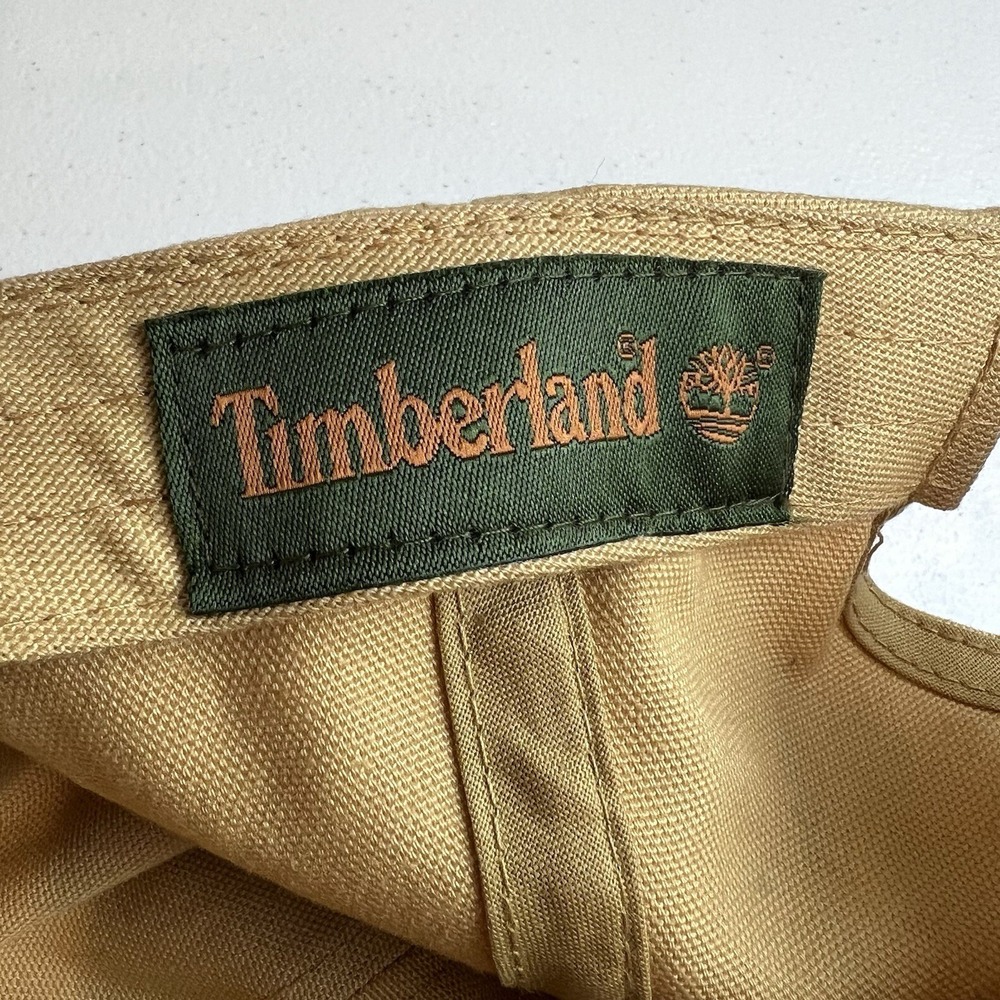 Timberland Hat Strapback Tree Logo Patch Yellow/T… - image 8